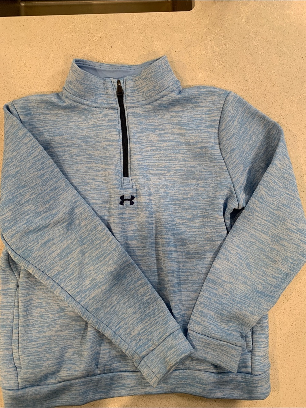 Under Armour Kid’s Sky Heather Quarter-Zip Pullover